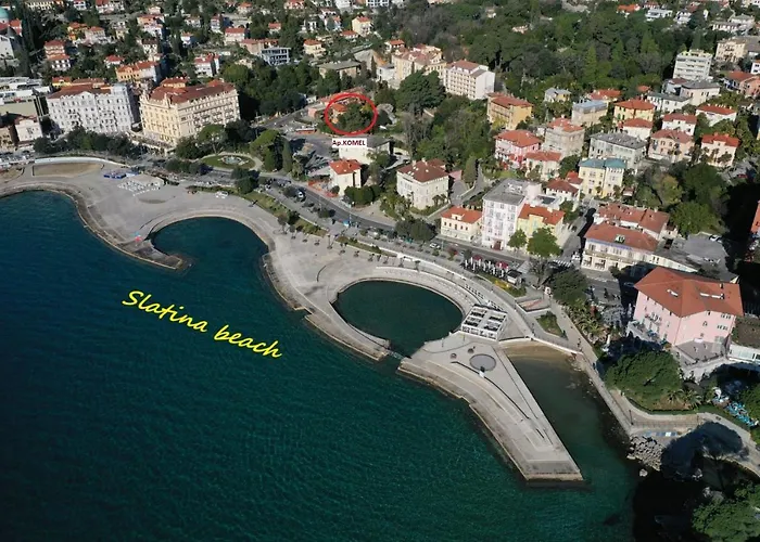 Huisdiervriedelijke Apartments Ines Komel Opatija